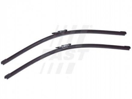 Wiper blade front l/r flat 630mm+630mm FAST FT93254 (фото 1)