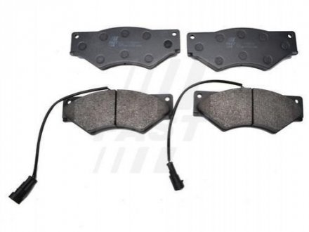 Brake pads front 2- sensors 59.12 >96 FAST FT29060HD