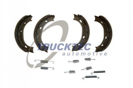 Колодки гальмівні барабанні, комплект TRUCKTEC 0235051
