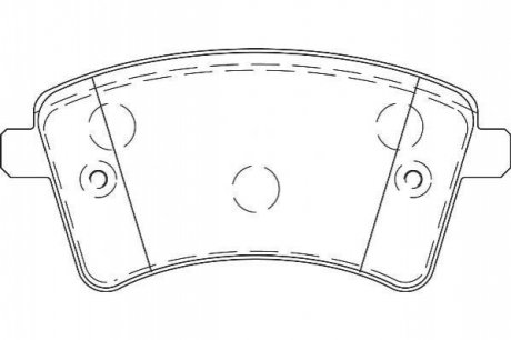 Колодки гальмівні дискові, комплект Jurid 573414J