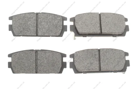 Колодки дискові гальмові, комплект Metelli 22-0507-0