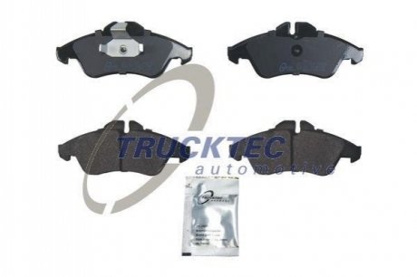 Колодки гальмівні дискові, комплект TRUCKTEC 0235082