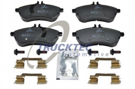 Колодки гальмівні дискові, комплект TRUCKTEC 0235232