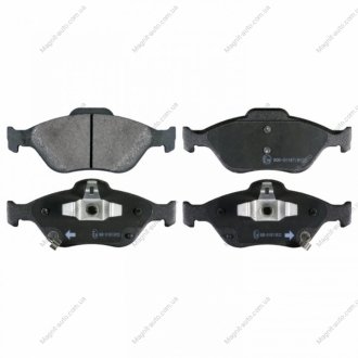 Колодки гальмівні дискові, комплект FEBI BILSTEIN 116402