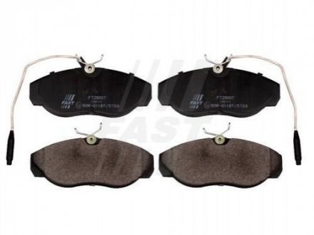 Brake pads front 2- sensors 10/14q FAST FT29007