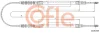 Трос, стояночная тормозная система COFLE 92.10.4724 (фото 1)