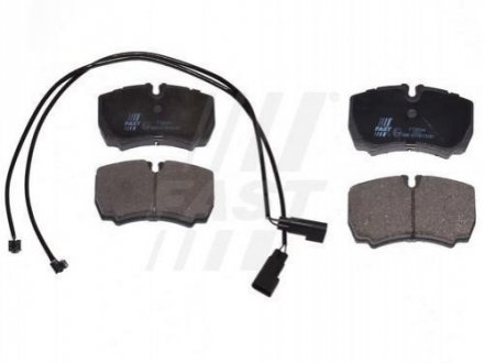 Brake pads rear 2- sensors brembo FAST FT29544