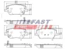 Brake pads front without sensor FAST FT29169 (фото 1)