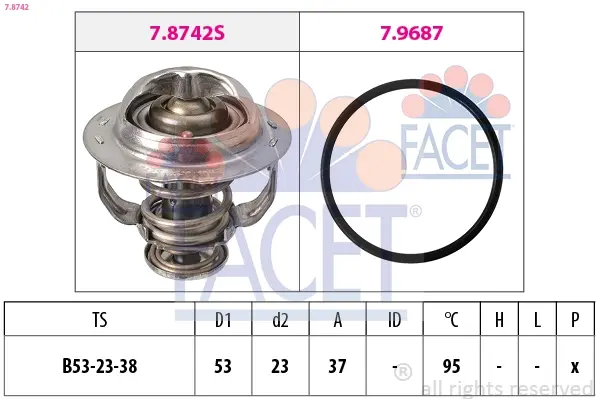 Термостат FACET 7.8742 (фото 1)