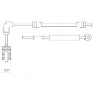 Датчик зносу гальмівних колодок Delphi LZ0157