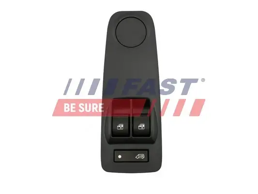 Переключатель Стеклоподъемника Fiat Ducato 06> Лв Кпл >11 Black FAST FT91956 (фото 1)