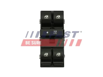 Перемикач Склопідіймача FIAT Doblo 09- L 12-Pin FAST FT82237