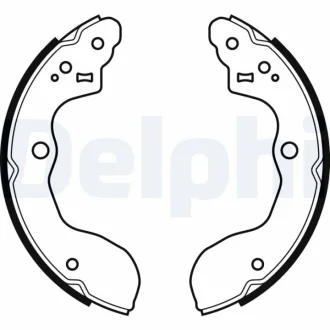 Тормозная колодка SUZUKI SWIFT V, SX4 1.2-2.0D 06.06- Delphi LS2071