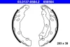 Тормозная колодка DS DS 3 CITROEN C-ELYSEE, C3 II, C3 III, C3 ORIGIN III, C4 CACTUS, DS3 PEUGEOT 208, 208 I, 208 II, 301 1.0-1.6LPG 09.09- ATE 03.0137-0504.2 (фото 1)