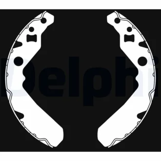 Комплект тормозных колодок Delphi LS2015