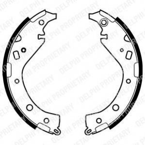 Комплект тормозных колодок Delphi LS1942