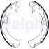 Тормозная колодка NISSAN NAVARA, NP300, PATHFINDER I, PICK UP, SERENA, TERRANO I, URVAN, VANETTE 1.5-2.7D 03.86- Delphi LS1505 (фото 1)