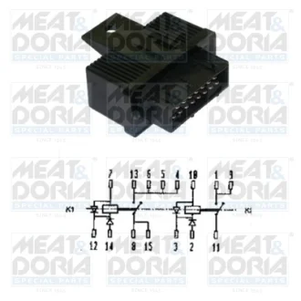 Реле, топливный насос MEAT&DORIA 73240107