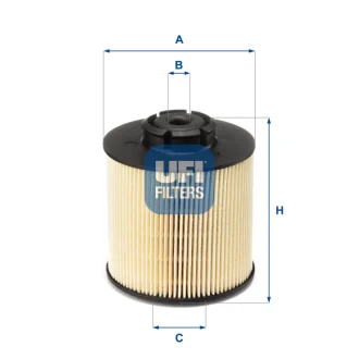 Топливный фильтр UFI 26.017.00