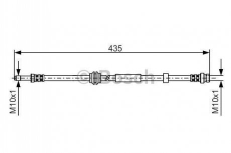 Тормозной шланг BOSCH 1 987 481 023