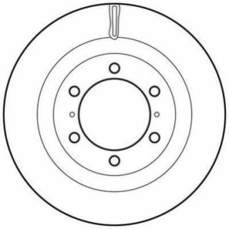 Тормозной диск Jurid 562828JC