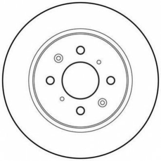 Тормозной диск Jurid 562704JC