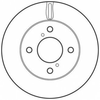 Тормозной диск Jurid 562674JC