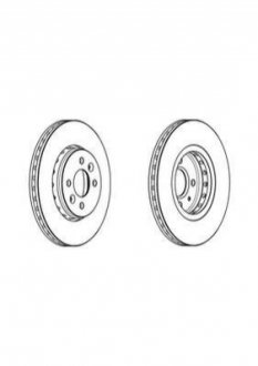 Автозапчастина Jurid 562959JC