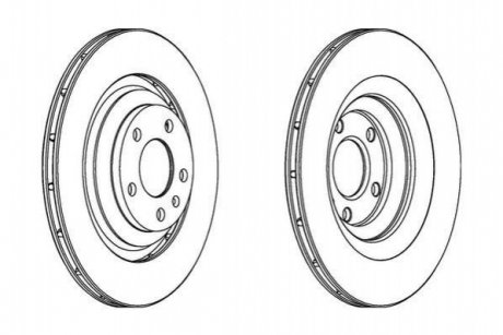 Тормозной диск Jurid 562512JC