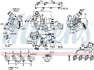 Компресор, наддув VW GOLF (2009) 1.2 TSI/TSI BLUEMOTION NISSENS 93500 (фото 7)