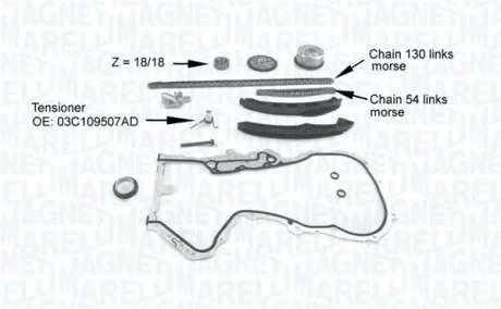 Автозапчастина MAGNETI MARELLI 341500001210