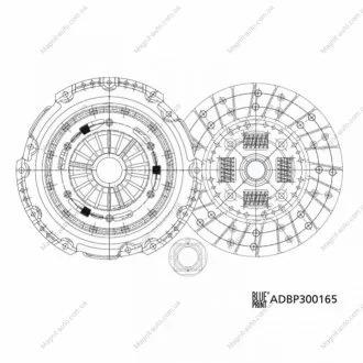 Автозапчастина BLUE PRINT ADBP300165