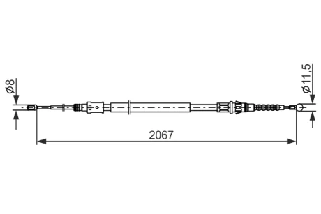 Автозапчастина BOSCH 1 987 482 869