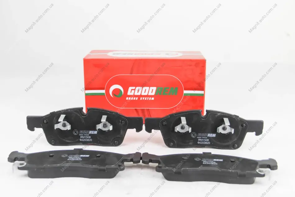 Гальмівні колодки пер. Grand Cherokee/W292//W166 10- GOODREM RM1508 (фото 1)