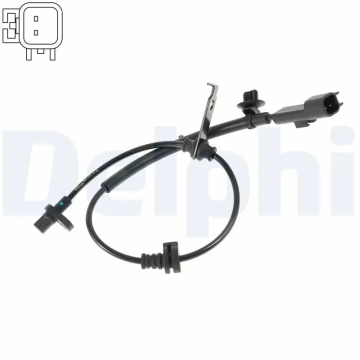 Датчик ABS задн лів/прав (для авто 2WD) FORD GALAXY III, GALAXY MK III, MONDEO V, S-MAX FORD USA EDGE, FUSION 1.0-3.5 09.12- Delphi SS21234-12B1 (фото 1)