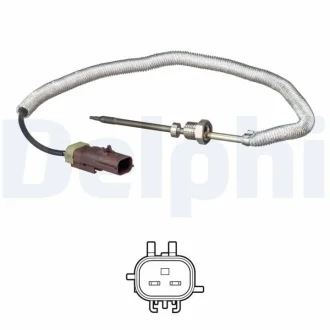 Датчик температури вихлопних газів (після DPF) CHRYSLER 300C JEEP GRAND CHEROKEE, GRAND CHEROKEE IV 3.0D 01.11- Delphi TS30255