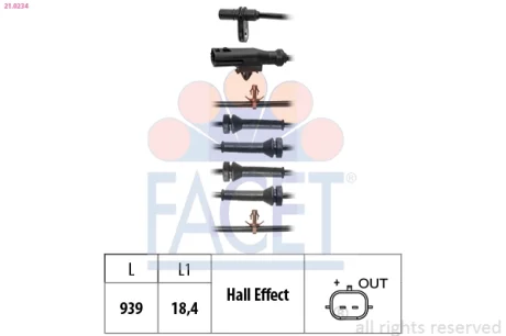 Автозапчастина FACET 21.0234