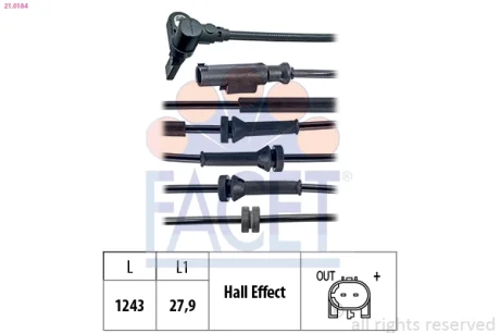 Автозапчастина FACET 21.0184