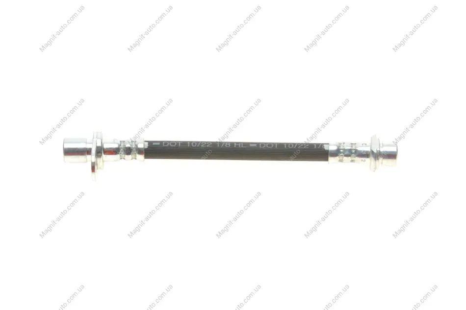 Тормозной шланг гибкий задний лев (длина 162мм.)., M10x1/M10x1x1) TOYOTA AURIS, COROLLA, VERSO 1.3-2.2D 10.06-08.19 Delphi LH7196 (фото 1)