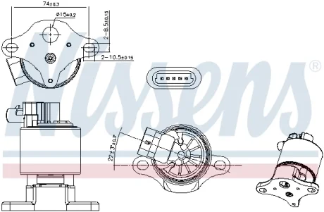 Автозапчастина NISSENS 98361
