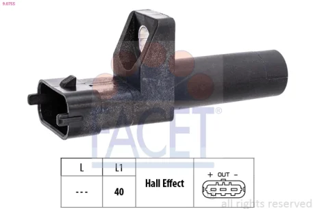 Автозапчастина FACET 9.0755