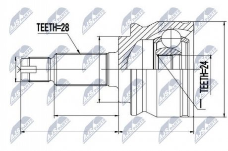 Автозапчастина NTY NPZ-SU-032