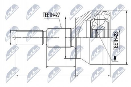 Автозапчастина NTY NPZ-FR-049