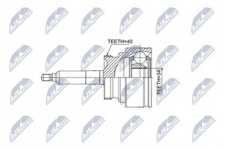 Автозапчастина NTY NPZ-DW-031