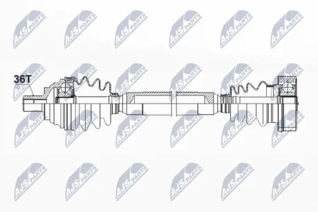 Автозапчастина NTY NPW-VW-085