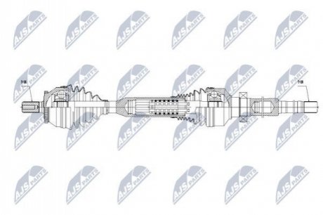 Автозапчастина NTY NPW-VV-053