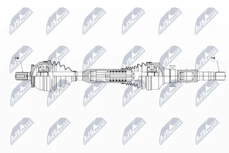 Автозапчастина NTY NPW-VV-053