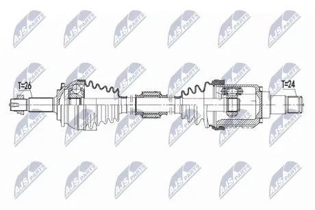 Автозапчастина NTY NPW-TY-096