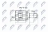 ШРКШ внутр. TOYOTA LAND CRUISER 100, LEXUS LX (произ-во) NTY NPW-TY-038 (фото 1)