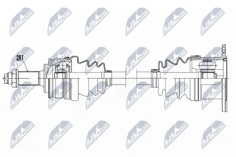Автозапчастина NTY NPW-SU-023
